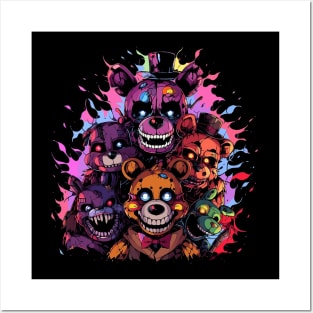 five nights at freddys Posters and Art